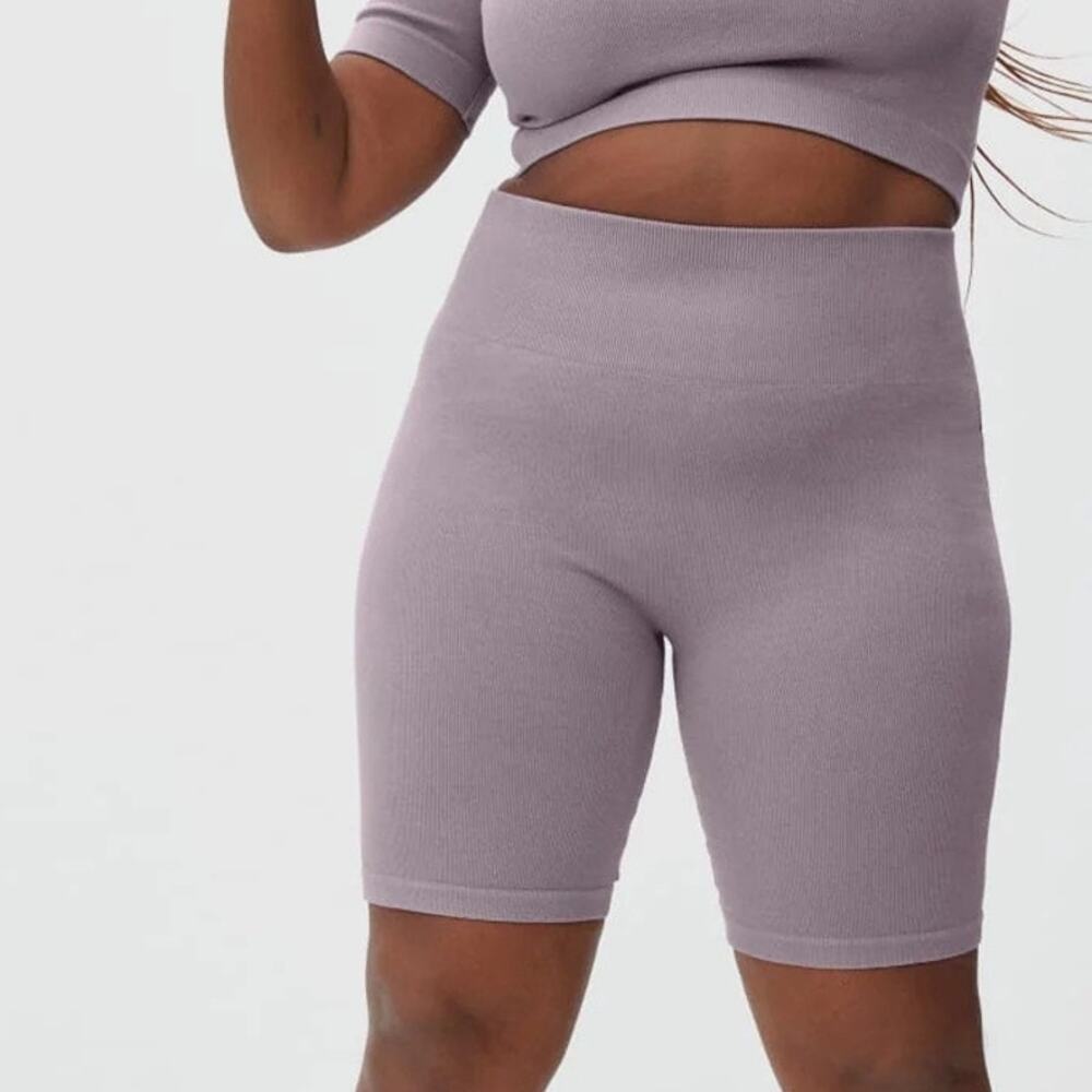 Everlane Women’s XL / XXL Bike Shorts 2 Pack Seamless Pull On Active 8" Inseam